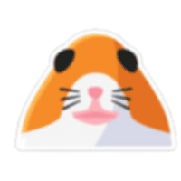 Hamster Selfie Sticker  - Legendary from Pets Plus Sticker Pack